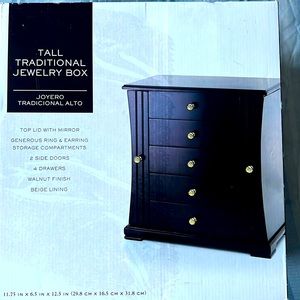 COPY - Tall Traditional Jewelry Box